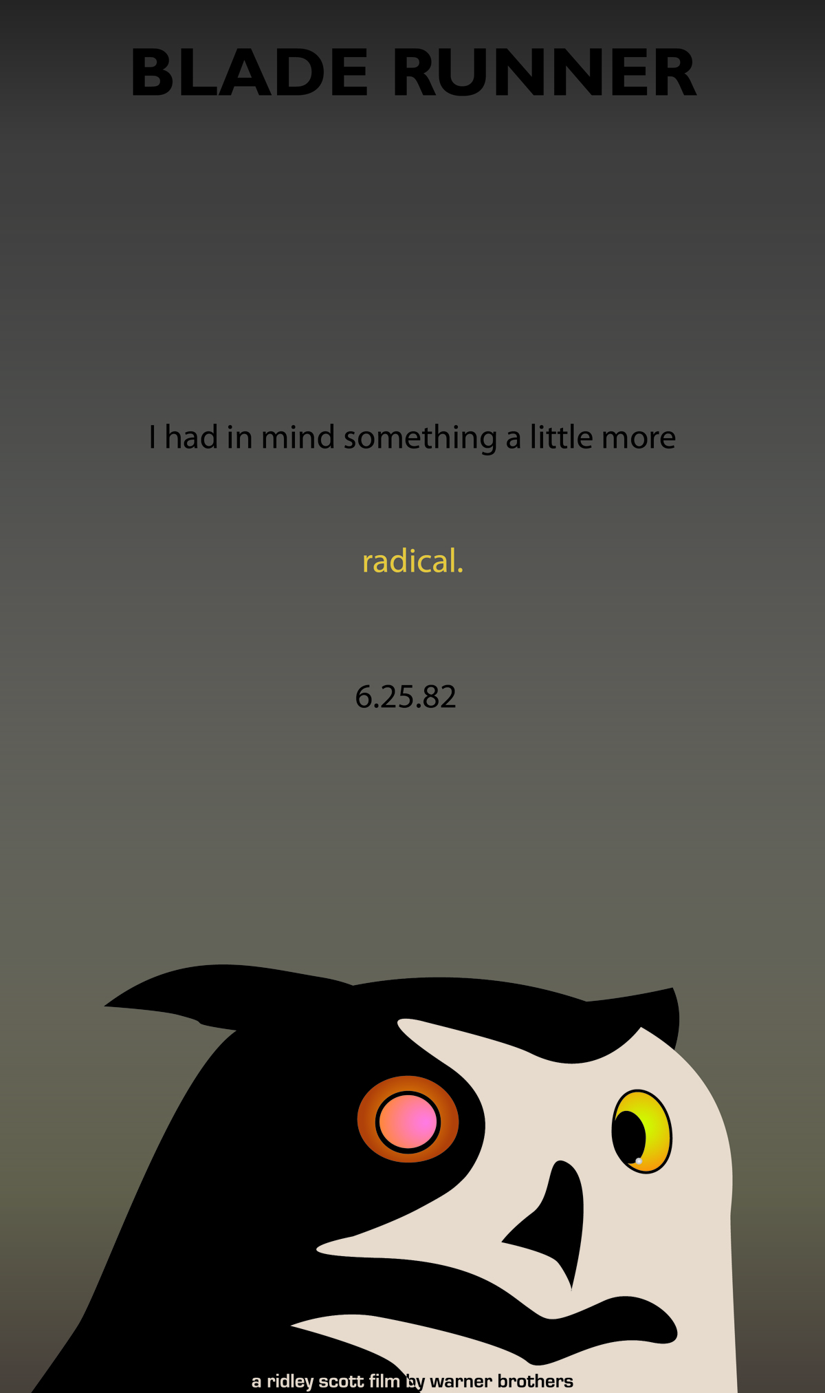 Bladerunner Owl Timothy Shanahan, Ph.D.